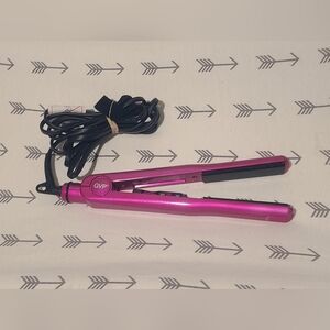 GVP 1 Inch Ceramic Straightening Iron Model 264836 Flat Iron GVP Pink